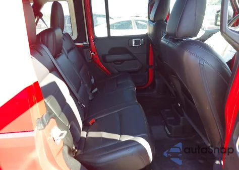 2021 Jeep Wrangler Unlimited Sahara Altitude 4X4 z USA, uszkodzony, nr VIN 1C4HJXEN1MW763385